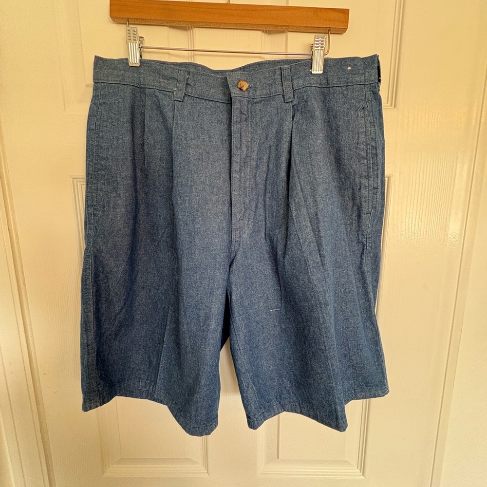 Men's Blue Denim Shorts